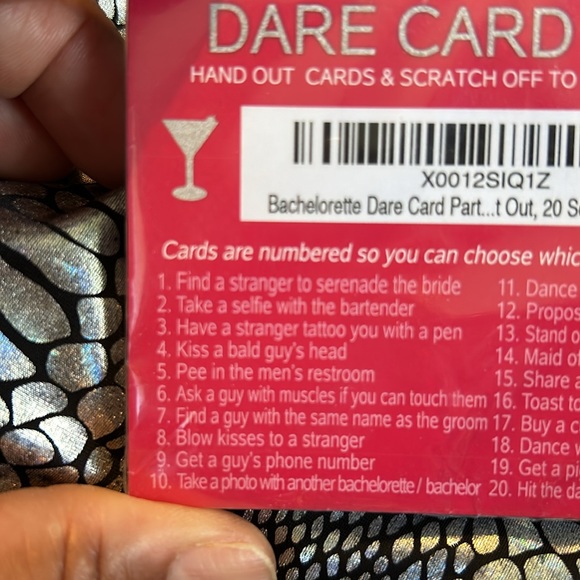 Bachelorette Dare Cards - Picture 2 of 3